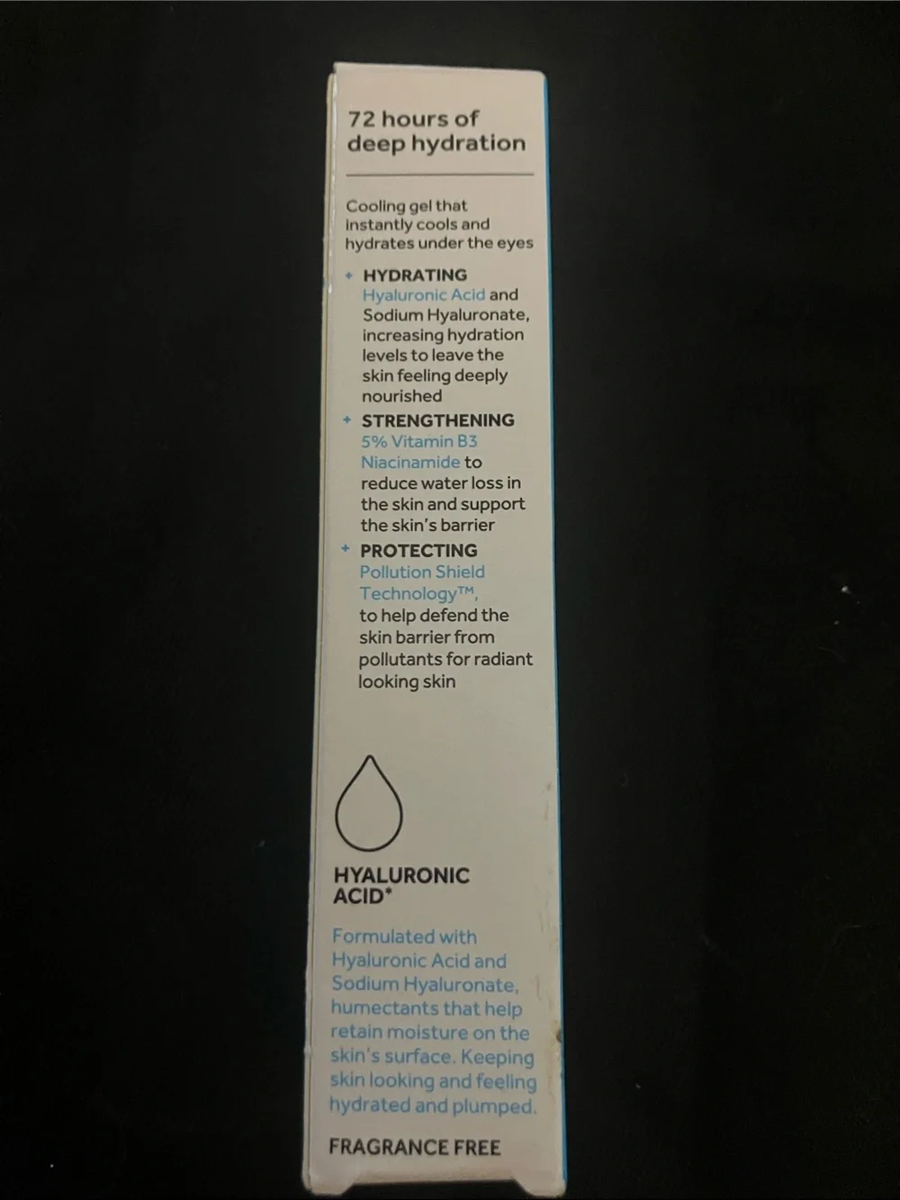 No7 Hydra Luminous+ Cooling Eye Gel — Hydrating New in Box